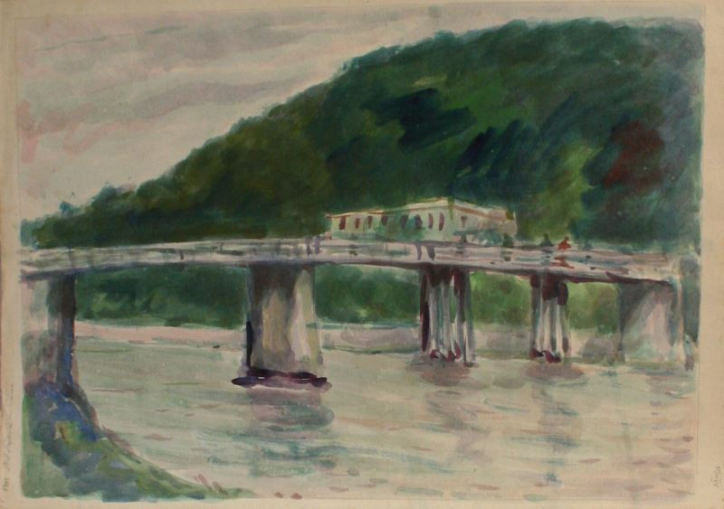 Jan Konůpek - Most v Teplicích nad Bečvou