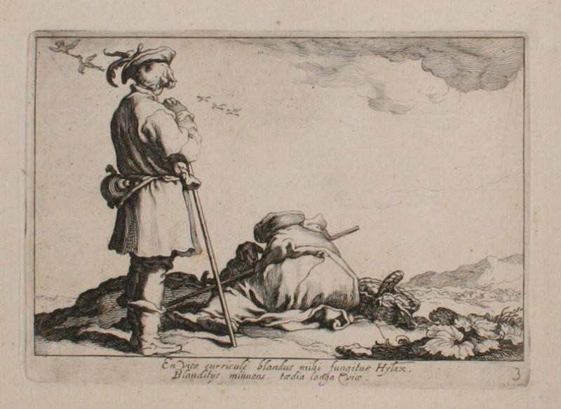 Cornelis Bloemaert - Dva pastýři v krajině