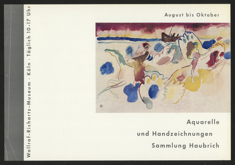 neznámý - Aquarelle und Handzeichnungen, Sammlung Haubrich. Wallraf - Richartz - Museum, Köln Deutz