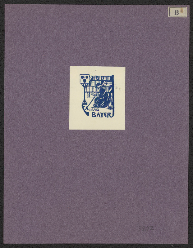 Ágost Bayer - Ex libris Bayer