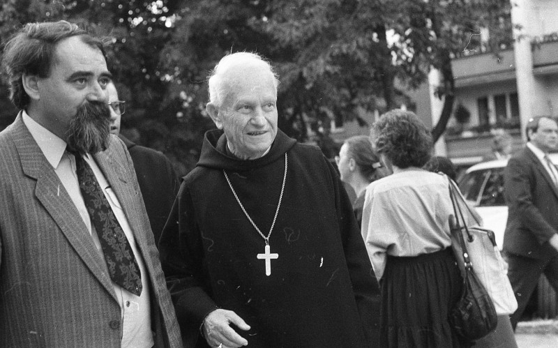 Dagmar Hochová - Slavnostní otevření Domova Svaté rodiny v Praze na Petřinách, 7. 10. 1991