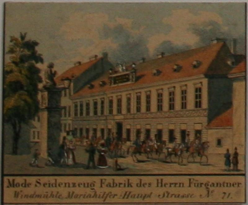 neurčený autor - Mode Seidenzeug Fabrik des Herrn Fürgautner