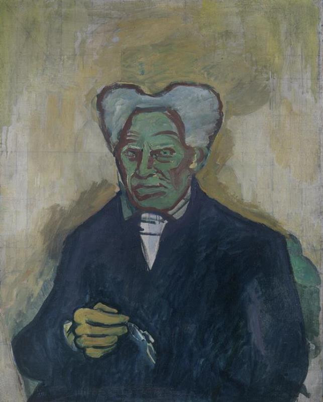 Bohumil Kubišta - Portrét Schoppenhauerův
