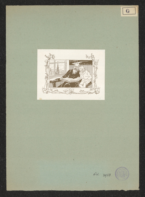 Adolf Demeterius Goltz - Exlibris Hans Bramberger