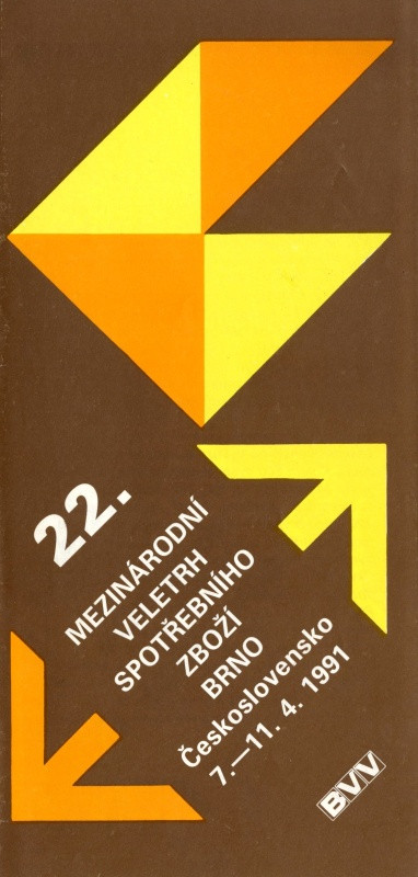 Jan Rajlich ml. - 22. mezinárodní veletrh spotřebního zboží Brno 7.-11.4.1990