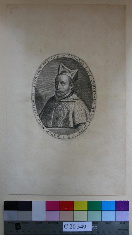 neznámý grafik nizozemský - Andreas  S.  R.  E.  Cardinalis  ab …