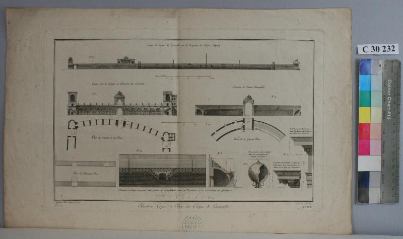 Louis-Martin Berthault - Detaily Caracallova cirku