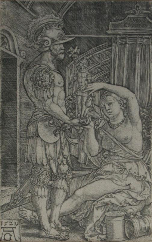 Heinrich Aldegrever - Medea a Jason