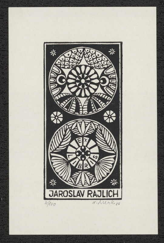 Viktor Chrenko - Ex libris Jaroslav Rajlich