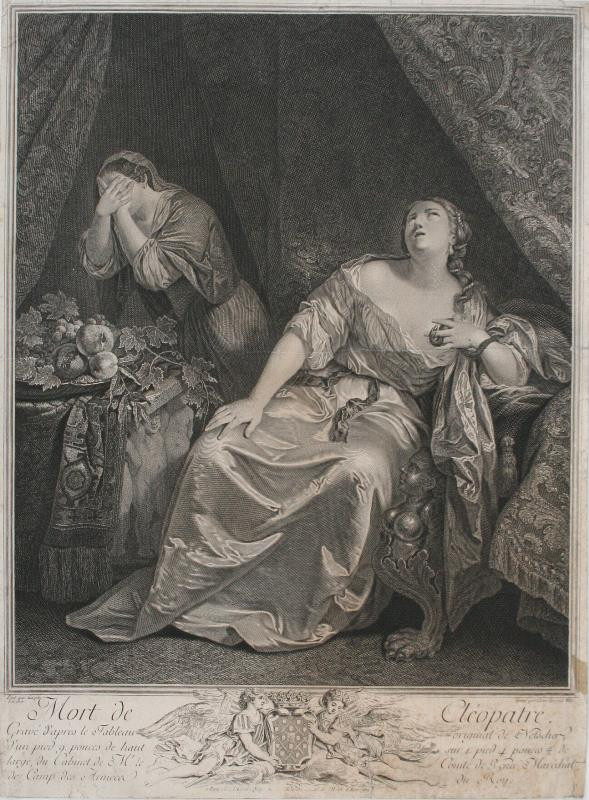 Johann Georg Wille - Mortde Cléopatra