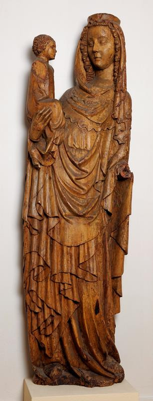 neznámý sochař moravský - Madona z Buchlovic