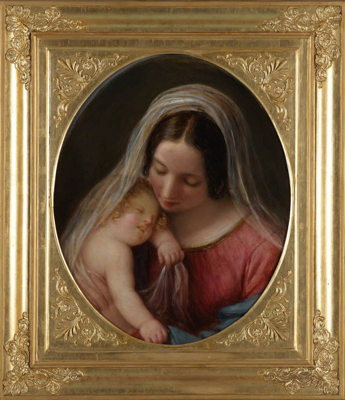 Natale Schiavoni - Madona s dítětem