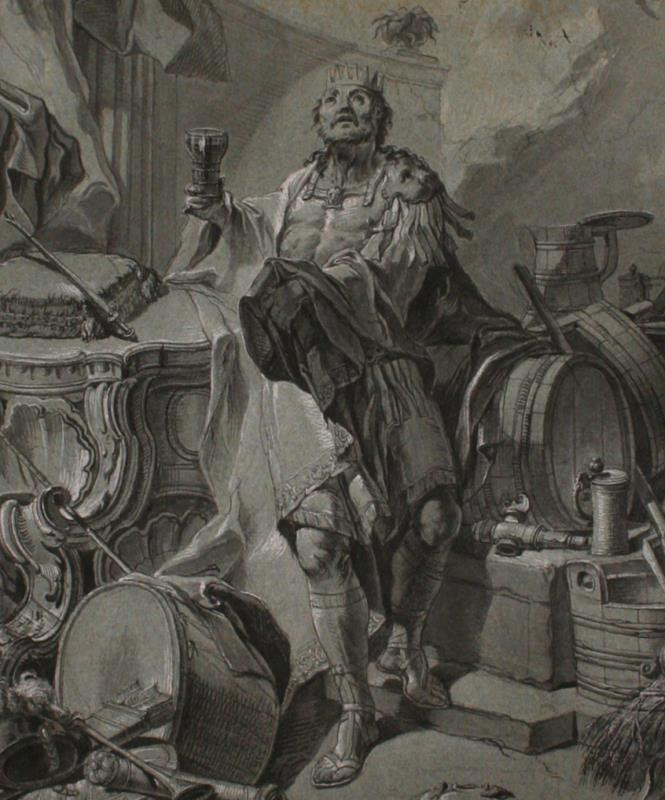 Johann Wolfgang Baumgartner - Le roi boit - Gambrinus