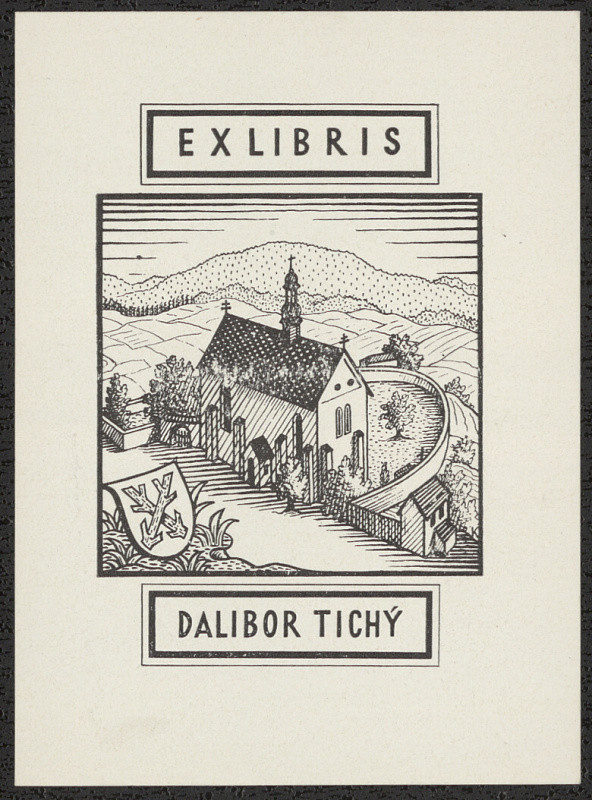 Karel Kinský - Ex libris Dalibor Tichý