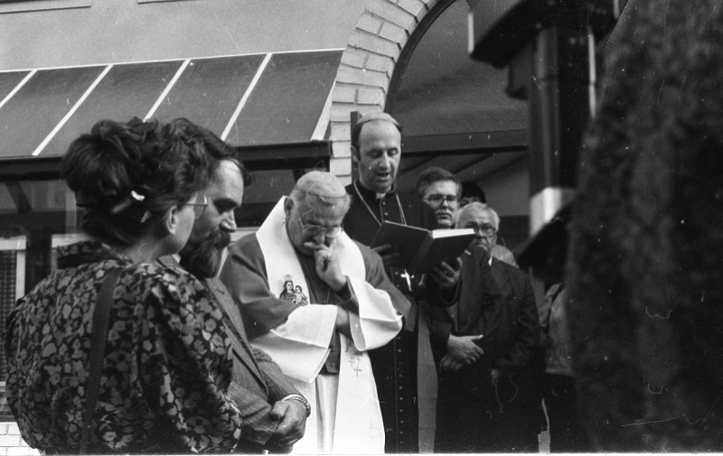Dagmar Hochová - Slavnostní otevření Domova Svaté rodiny v Praze na Petřinách, 7. 10. 1991