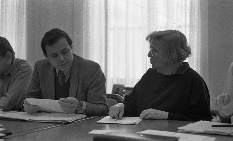 Dagmar Hochová - Architektka Alena Šrámková, únor 1991