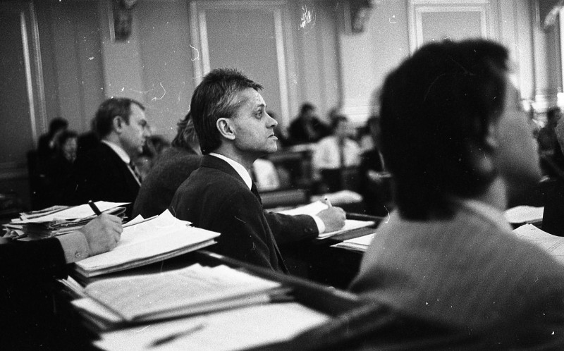 Dagmar Hochová - Poslanec Karel Ledvinka v České národní radě, podzim 1991