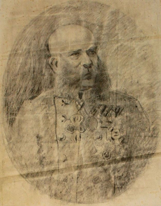 Alfons Mucha - Podobizna císaře Františka Josefa I.