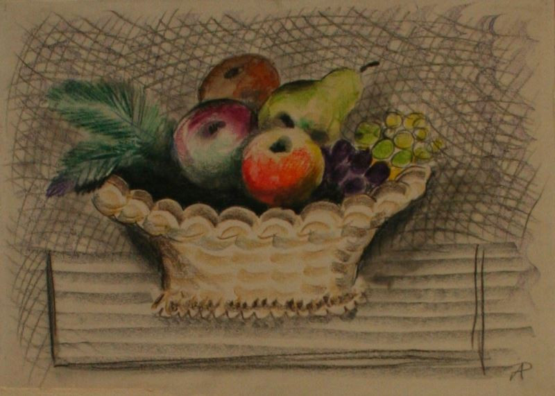 Antonín Procházka - Košík s ovocem