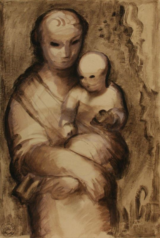 Antonín Procházka - Matka s dítětem