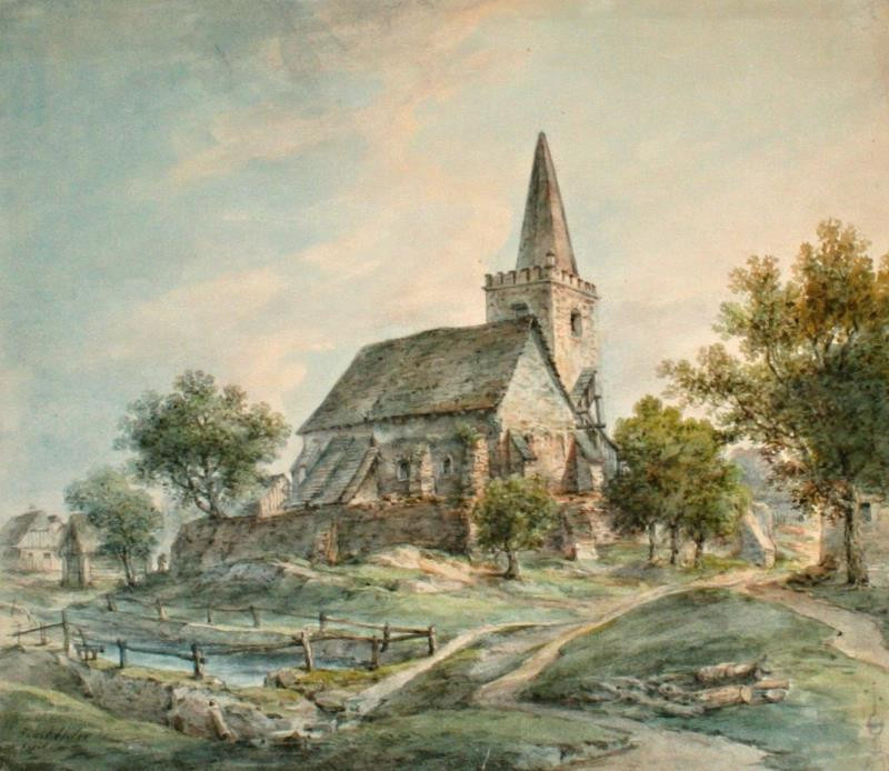 Josef Ethler - Kostel v Moravských Knínicích