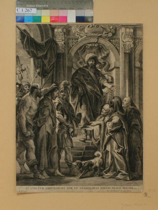 Jacob (Jacobus) Neefs - Kristus  před  Pilátem