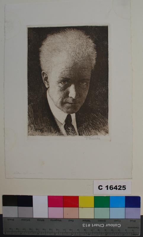 František Kobliha - Autoportrét