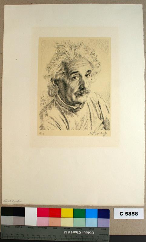 Max Švabinský - Albert Einstein