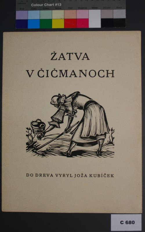 Josef Kubíček - Titulní list k cyklu Žatva v Čičmanoch