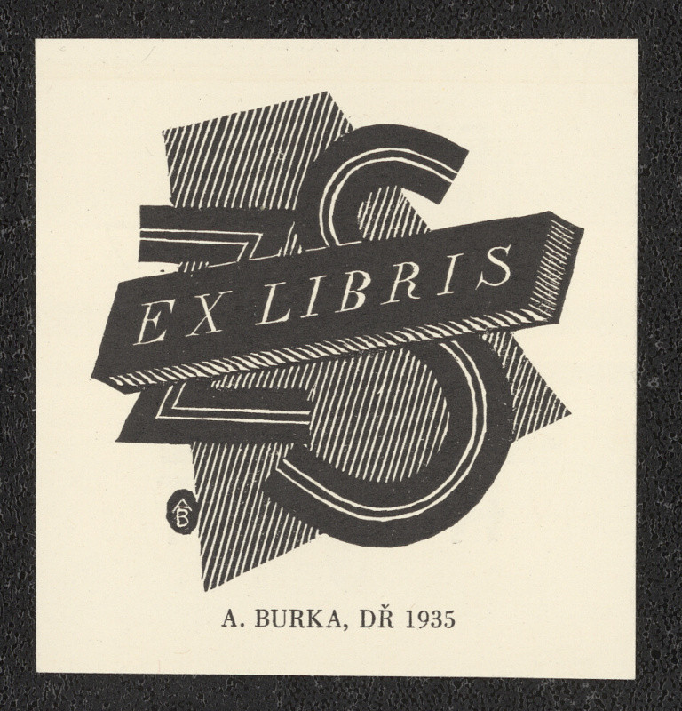 Antonín Burka - Ex libris ZS (Zdeněk Sölch)