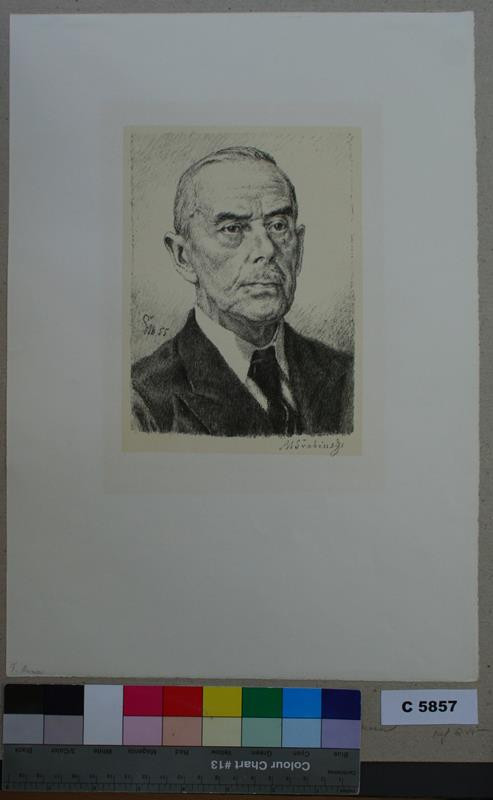 Max Švabinský - Thomas Mann