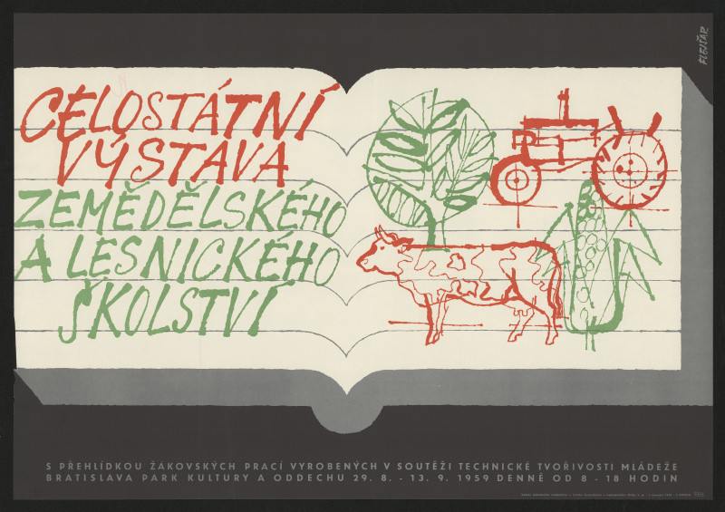 Josef Flejšar - Celostátní výstava zemědělského a lesnic. školství, Bratislava