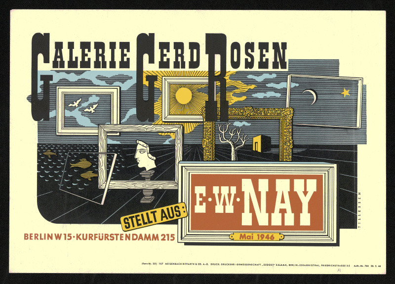 Tillessen - E. W. Nay - Galerie Gerd Rosen