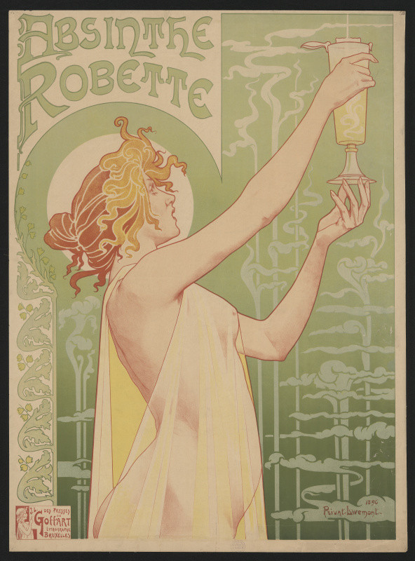 Privat Livemont - Absinthe Robette