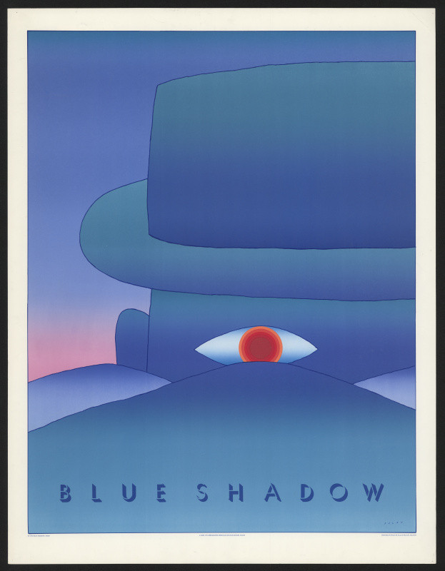 Jean-Michel Folon - BLUE SHADOW