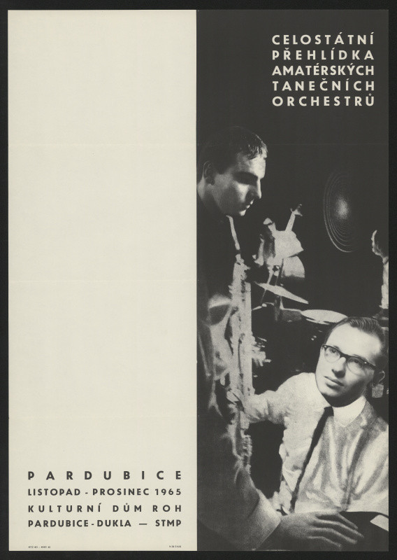 neznámý - Celostátní přehlídka amatérských tanečních orchestrů Pardubice, 1965