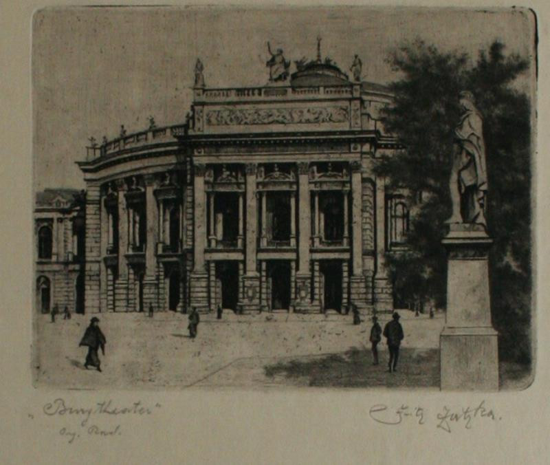 Fritz Zatzka (Zatzke) - Burgtheater