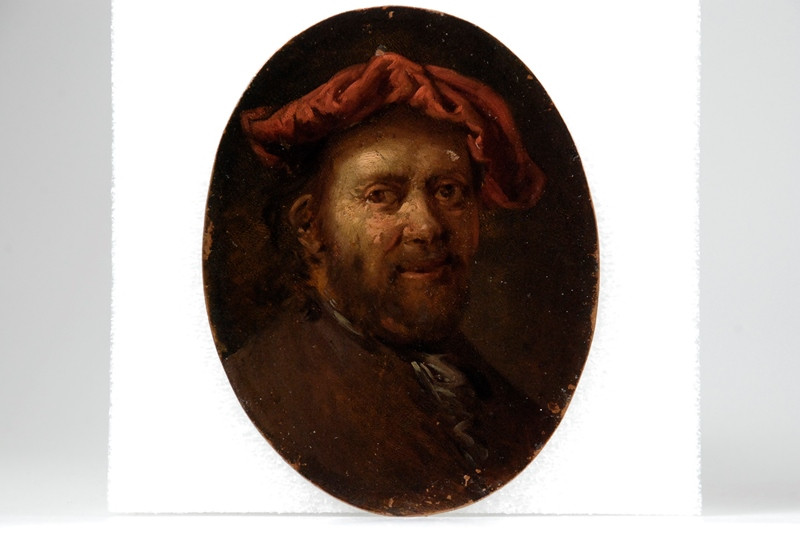 neznámý malíř z okruhu Rembrandta - autoportrét (?)