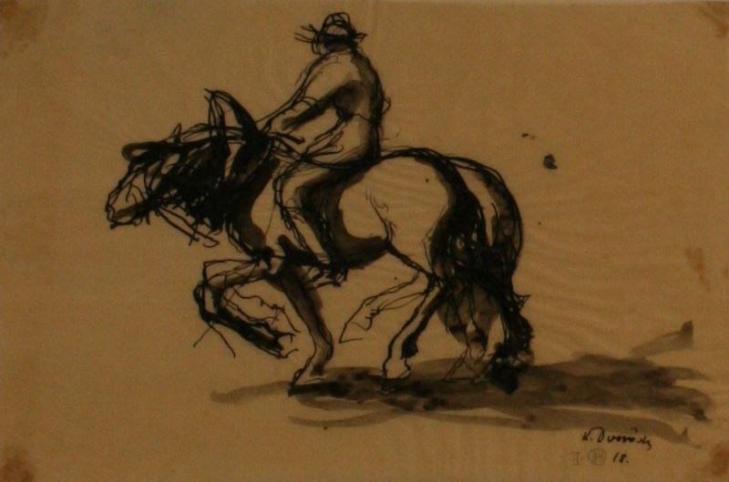 Karel Dvořák/1893 - Venkovan na koni