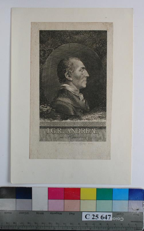 Johann Philip Ganz - Podobizna  Johanna Gerharda Reinharda Andreaea, 1786