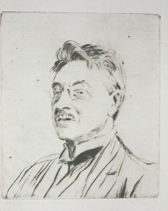 Max Švabinský - Jaroslav Kvapil