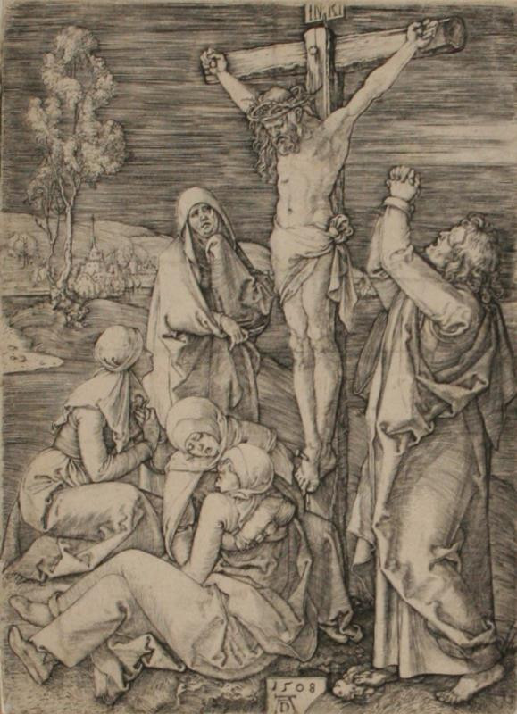 Albrecht Dürer - Kristus umírá na kříži