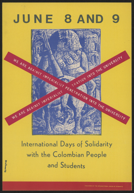 neznámý - International Days of Solidarity with the columbian People