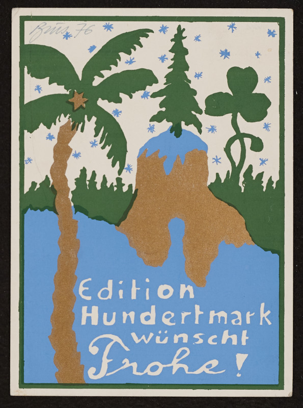 Armin ed. Hundertmark - novoročenka 1977, Edition Hundertmark