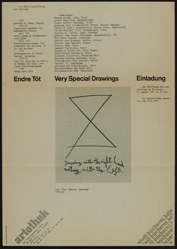 Endre Tót - Very Special Drawings
