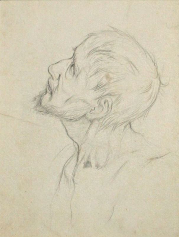 Alfons Mucha - Studie hlavy