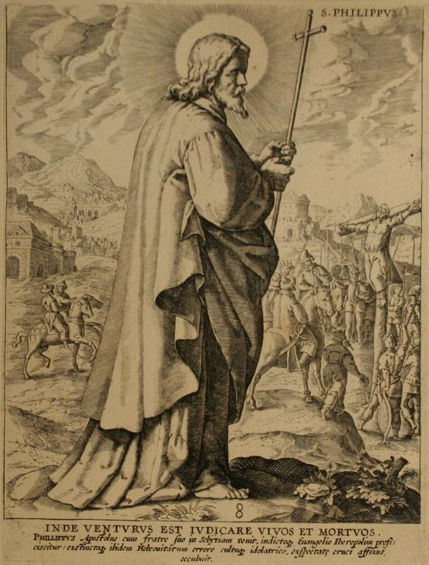 Anton Wierix - S. Philippus