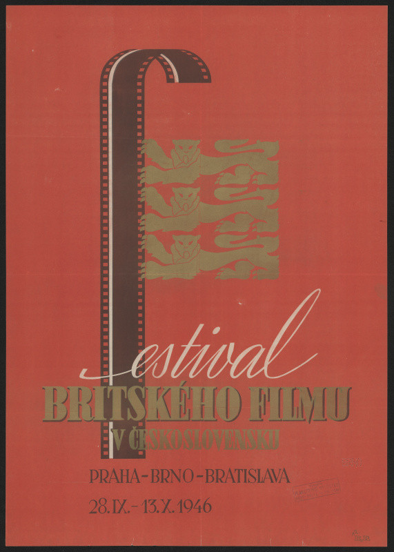 neznámý - Festival britského filmu v Československu Praha - Brno - Bratislava 28.IX.-13.X.1946
