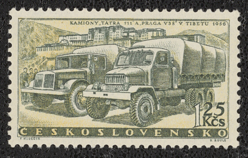 František Hudeček - kamiony TATRA111