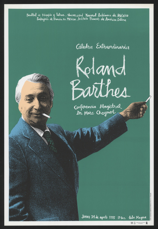 Gustavo Amézaga Heiras - Roland Barthes. Conferencia Magistral